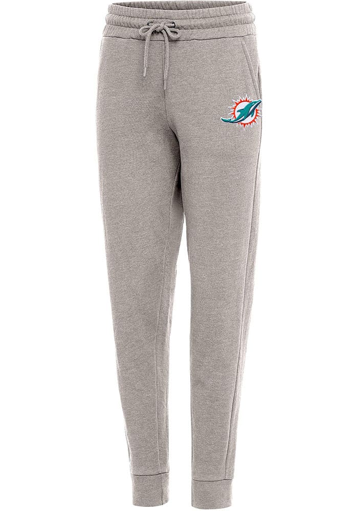 Miami Dolphins Antigua Women's Generation Full-Zip Jacket - Black/Charcoal