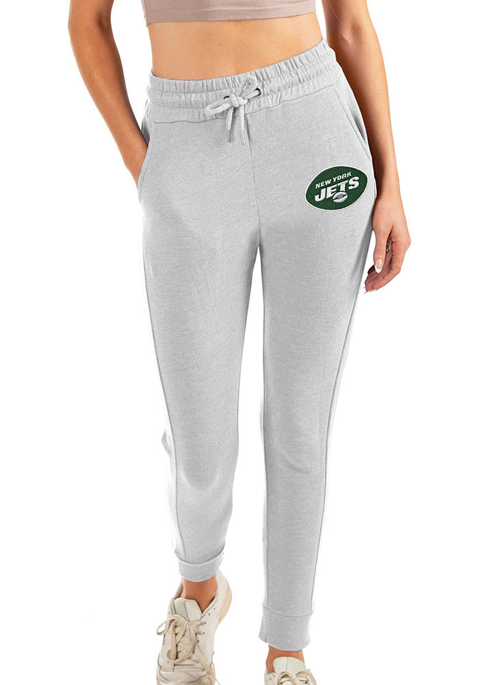 Antigua New York Jets Womens Action Grey Sweatpants