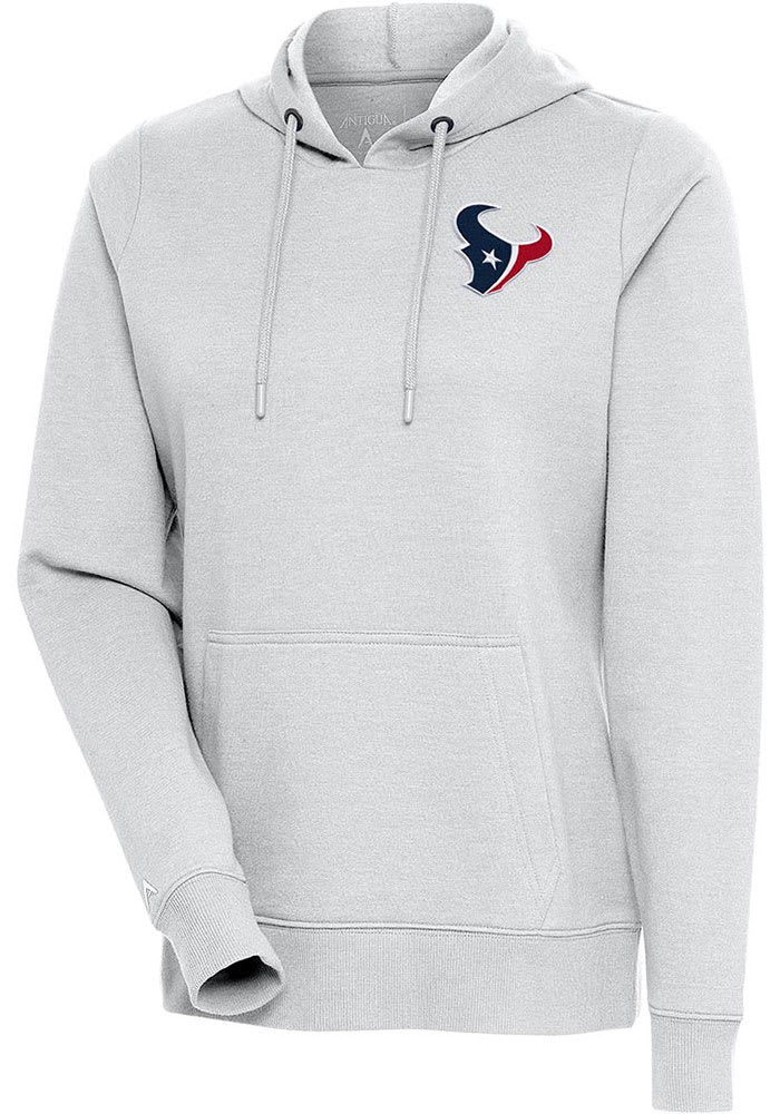 Women's Antigua White Dallas Cowboys Victory Chenille Pullover Hoodie Size: Large