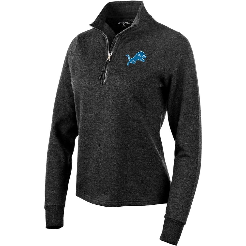 Antigua Detroit Lions Womens White Victory Crew Sweatshirt