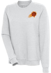 Antigua Phoenix Suns Womens Grey Action Crew Sweatshirt