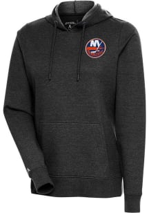 Antigua New York Islanders Womens Black Action Crew Sweatshirt