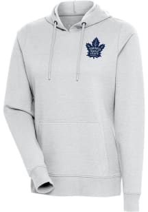 Antigua Toronto Maple Leafs Womens Grey Action Crew Sweatshirt