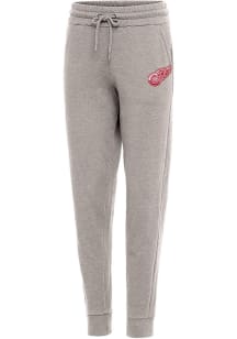 Antigua Detroit Red Wings Womens Action Oatmeal Sweatpants