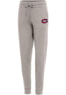 Antigua Montreal Canadiens Womens Action Oatmeal Sweatpants