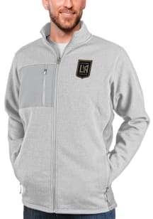 Antigua Los Angeles FC Mens Grey Course Medium Weight Jacket