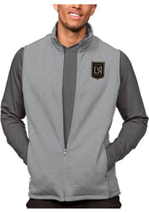 Antigua Los Angeles FC Mens Grey Course Sleeveless Jacket