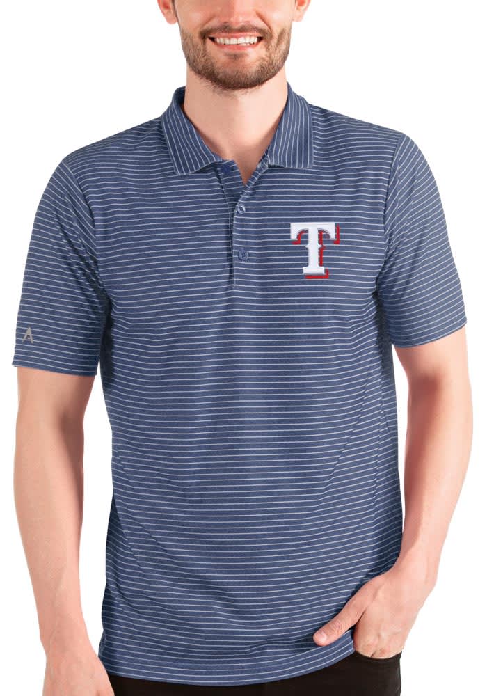 Men's Antigua Texas Rangers Tribute Polo, Size: XL, Red