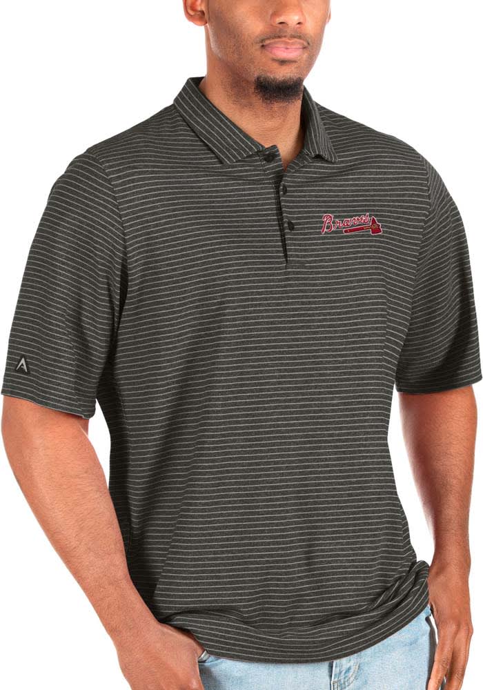 Nike Rewind Stripe (MLB Atlanta Braves) Men's Polo