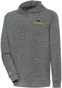 Antigua Southern Mississippi Golden Eagles Mens Charcoal Absolute Long Sleeve Hoodie