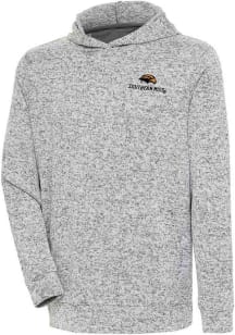 Antigua Southern Mississippi Golden Eagles Mens Grey Absolute Long Sleeve Hoodie