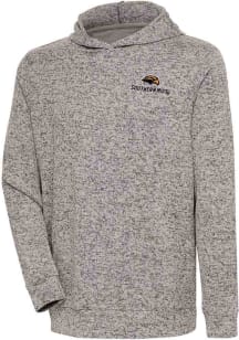 Antigua Southern Mississippi Golden Eagles Mens Oatmeal Absolute Long Sleeve Hoodie