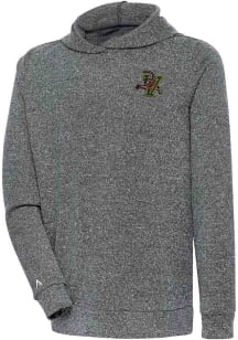 Antigua Vermont Catamounts Mens Charcoal Absolute Long Sleeve Hoodie