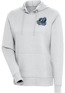 Antigua Old Dominion Monarchs Mens Grey Action Long Sleeve Hoodie