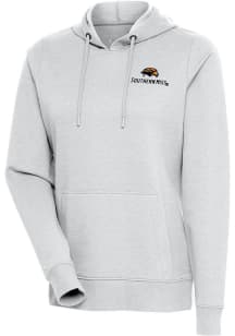 Antigua Southern Mississippi Golden Eagles Mens Grey Action Long Sleeve Hoodie
