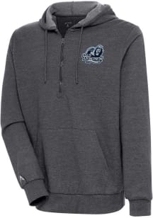 Antigua Old Dominion Monarchs Mens Charcoal Action Long Sleeve 1/4 Zip Pullover