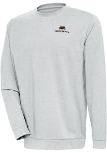 Antigua Southern Mississippi Golden Eagles Mens Grey Reward Long Sleeve Crew Sweatshirt