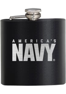 Navy 6 oz Stealth Hip Flask