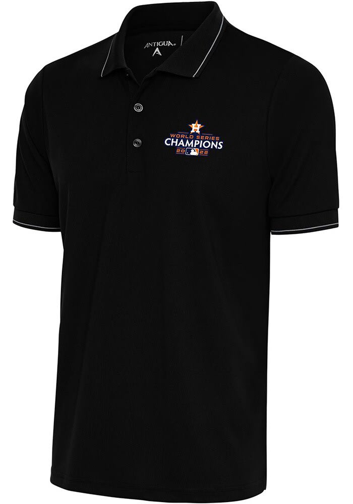 Men's Antigua Orange Houston Astros Affluent Polo Size: Small