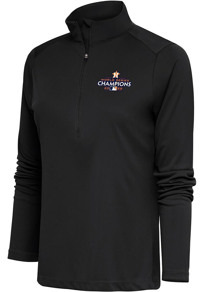 Antigua Women's Houston Astros 2022 World Series Champions Tribute Short  Sleeve Polo Shirt