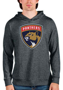 Antigua Florida Panthers Mens Charcoal Absolute Long Sleeve Hoodie