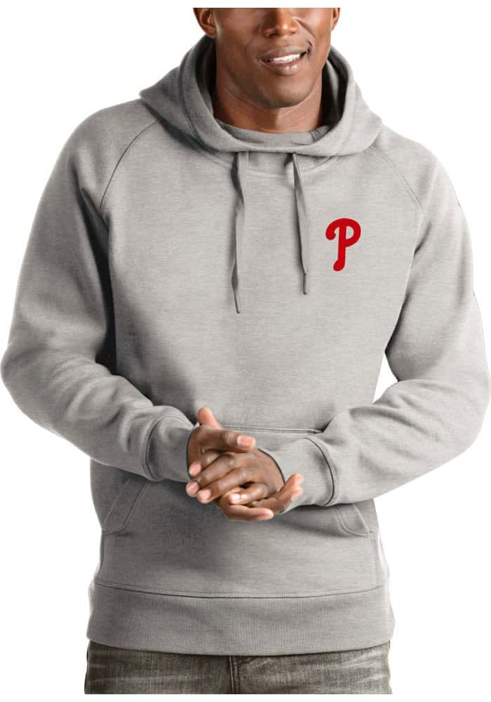 Philadelphia Phillies Antigua Team Logo Reward Crewneck