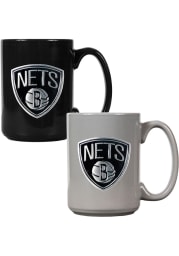 Brooklyn Nets 2 Piece Set Ceramic Mug