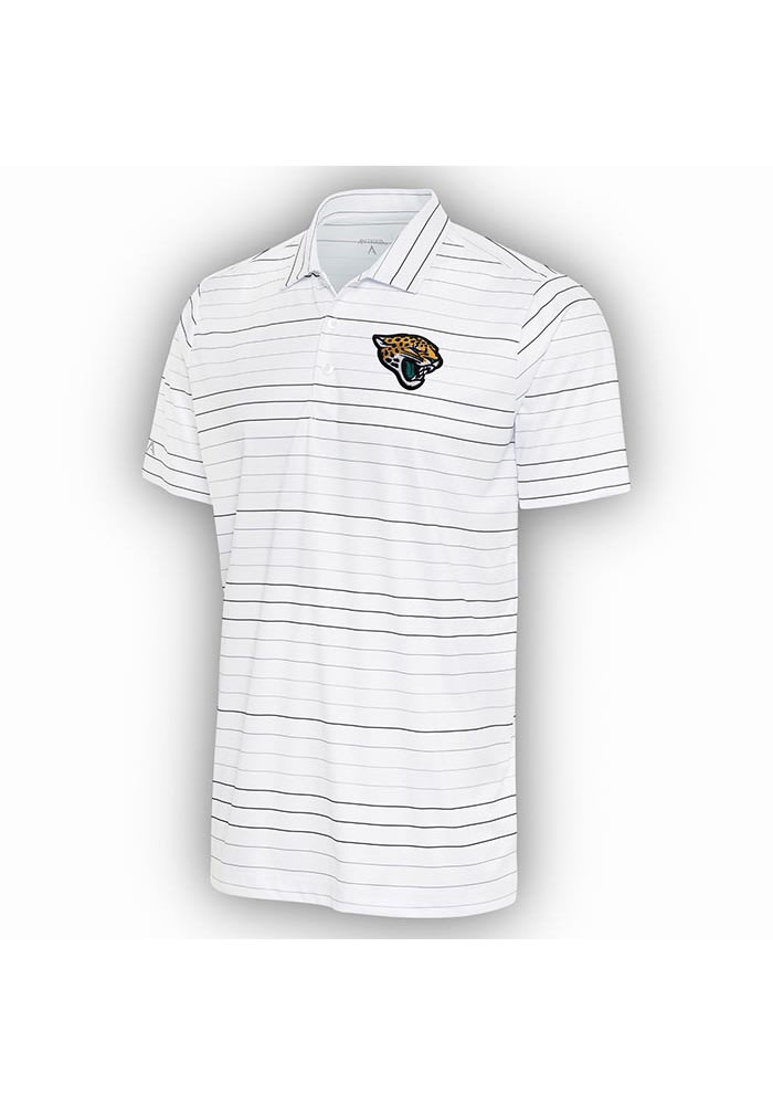 Antigua Men's Jacksonville Jaguars Tribute Black Polo