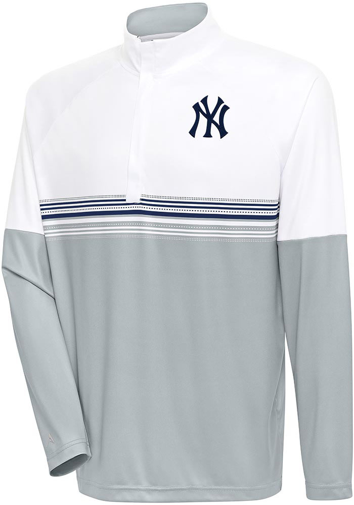 Columbia New York Yankees Women's Grey Tidal Tee Hooded Sweatshirt, Grey, 100% POLYESTER, Size XL, Rally House