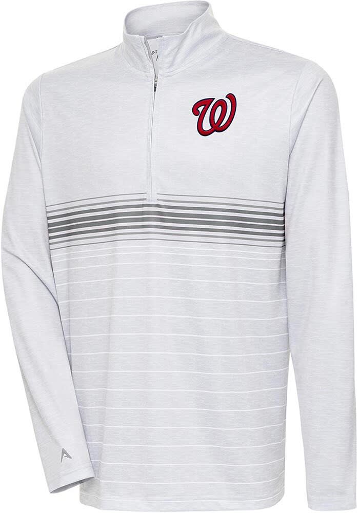 Men's Levelwear Gray Washington Nationals City Connect Sector Insignia Core  Polo