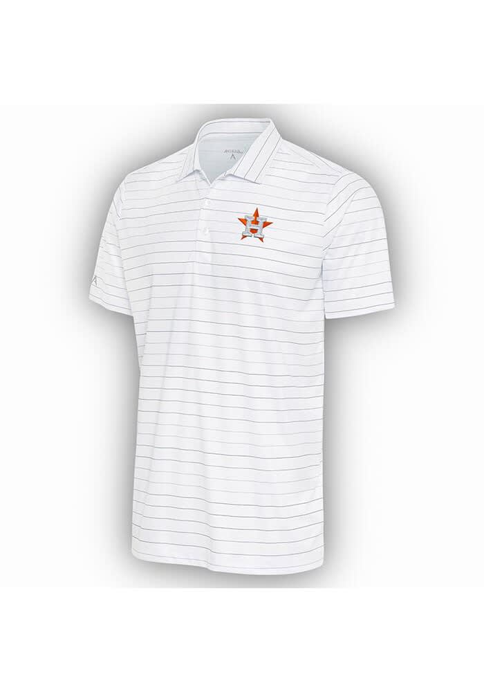 Houston Astros Columbia Omni-Wick Drive Polo - White