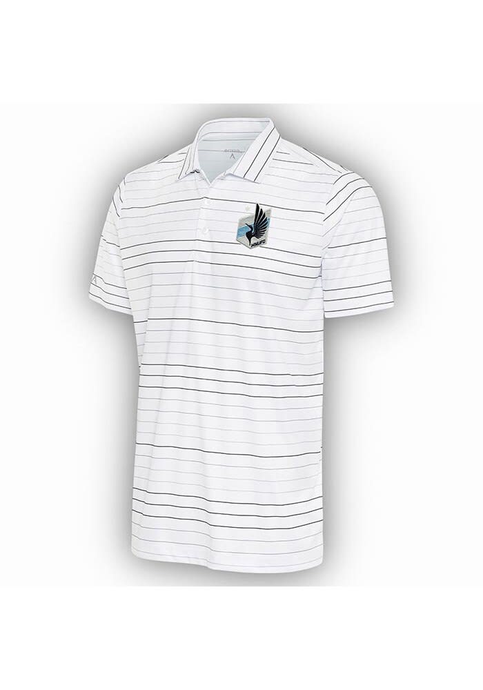 Men's Antigua White/Black Minnesota Vikings Ryder Polo - Yahoo Shopping