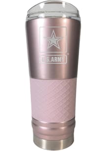 Army 24 oz Draft Stainless Steel Tumbler - Pink