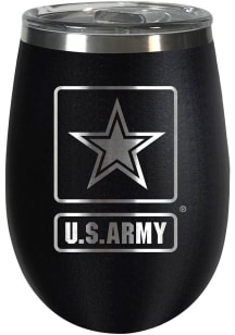 Army 10 oz Stealth Wine Stainless Steel Tumbler - Black