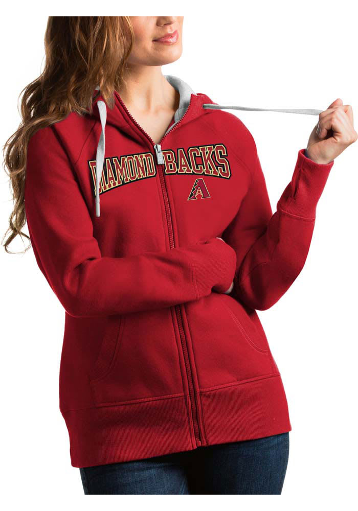 Antigua Women's Arizona Diamondbacks Red Protect Jacket