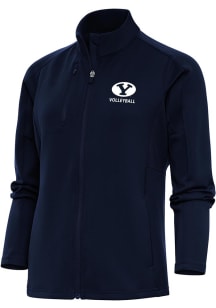 Antigua BYU Cougars Womens Navy Blue Volleyball Generation Light Weight Jacket