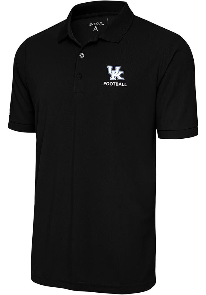 Antigua Kentucky Wildcats Football Legacy Pique Big and Tall Polo