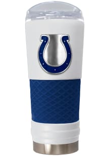 Indianapolis Colts 24oz Powder Coated Stainless Steel Tumbler - White