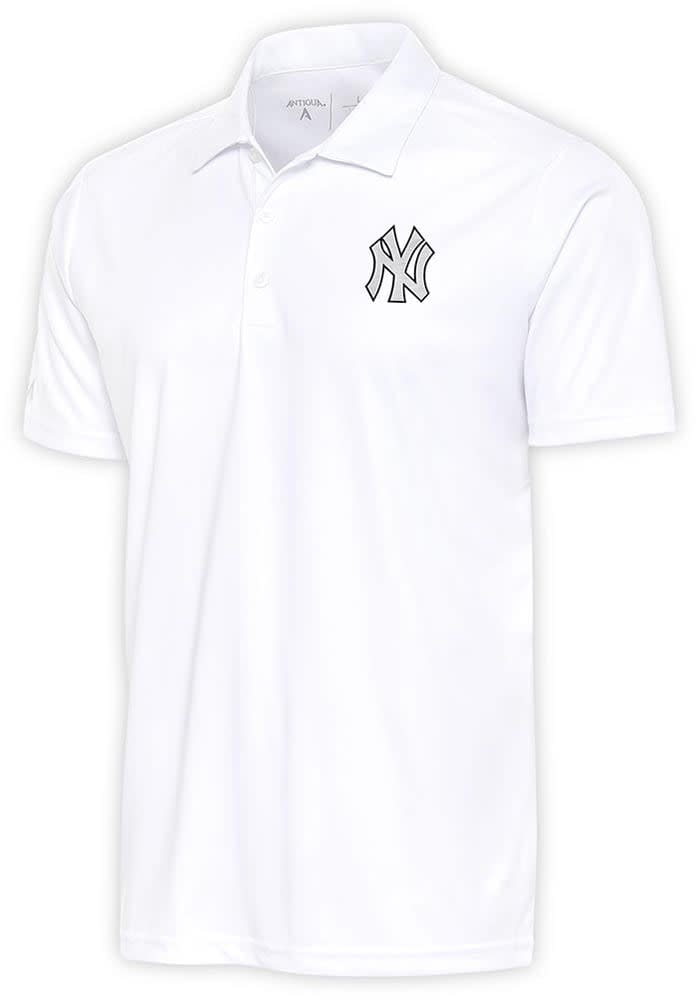 New York Black Yankees Antigua Tribute Polo - White