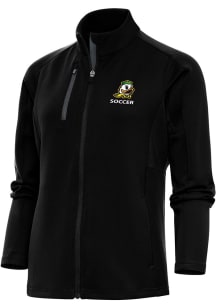 Antigua Oregon Ducks Womens Black Soccer Generation Light Weight Jacket