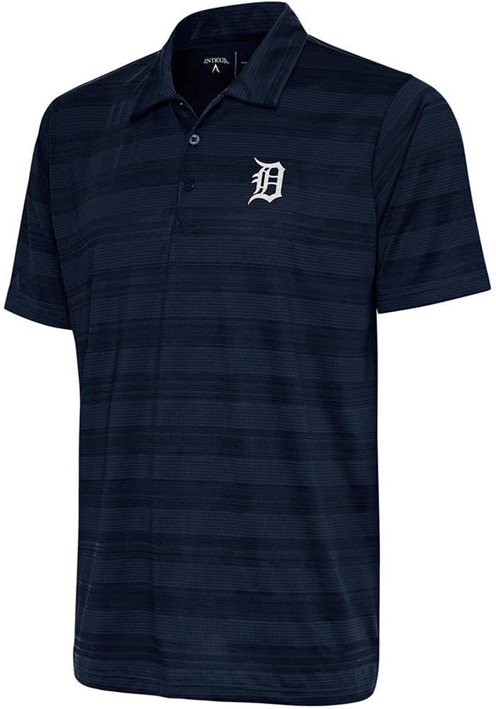 Antigua Detroit Tigers Compass Patriotic Golf Polo