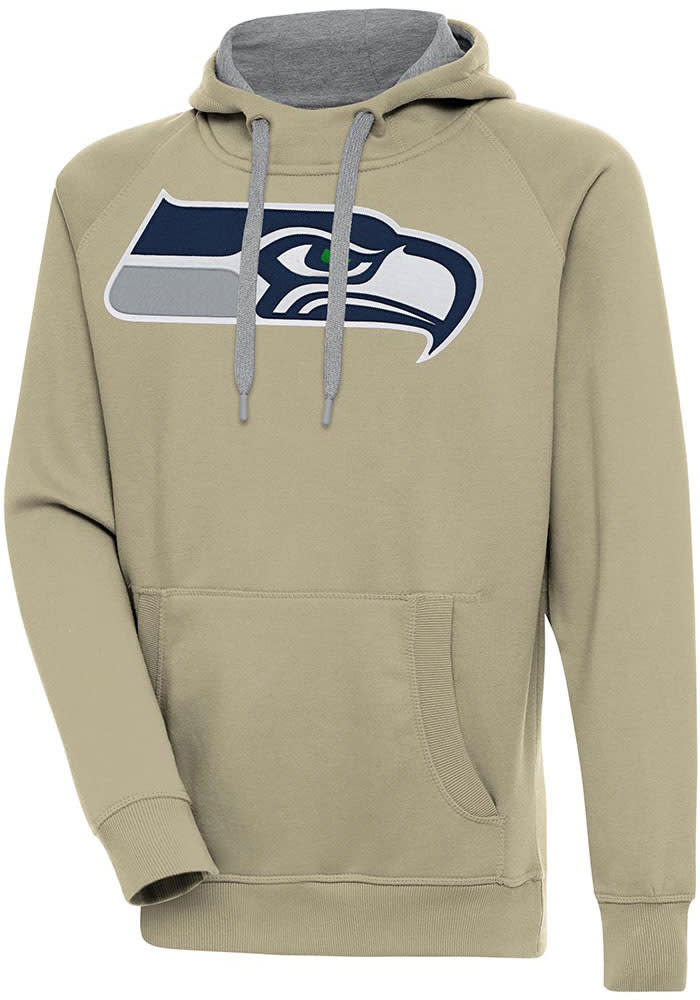 Antigua Women's Olive Seattle Seahawks Victory Pullover Sweatshirt