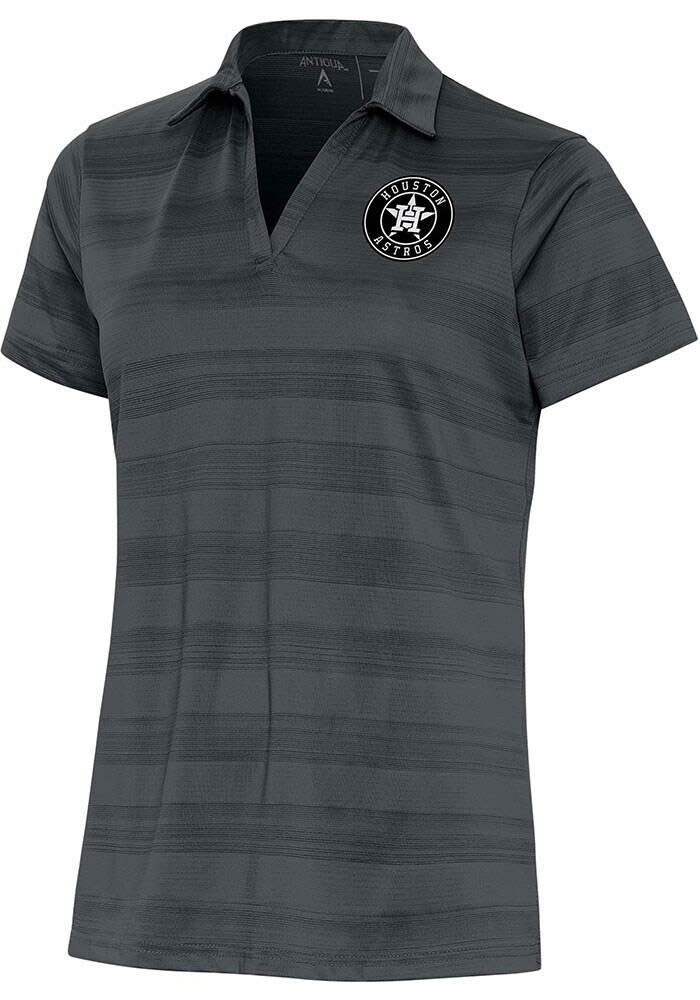 Houston Astros Antigua Compass Polo - Gray