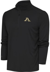 Antigua Akron Zips Mens Charcoal Tribute Long Sleeve 1/4 Zip Pullover