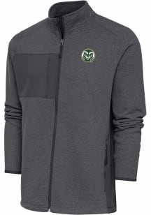 Antigua Colorado State Rams Mens Charcoal Course Medium Weight Jacket