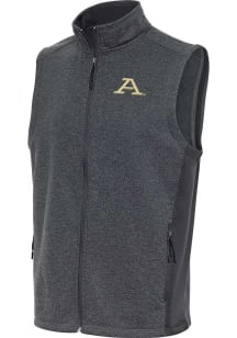 Antigua Akron Zips Mens Charcoal Course Sleeveless Jacket