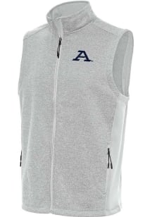Antigua Akron Zips Mens Grey Course Sleeveless Jacket