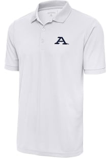 Antigua Akron Zips Mens White Legacy Pique Short Sleeve Polo