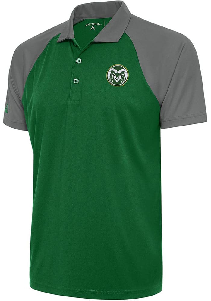 Antigua, Shirts, Antigua Polyester Colorado State Rams Cam The Ram Golf  Polo Shirt Xl Mens