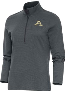 Antigua Akron Zips Womens Charcoal Epic 1/4 Zip Pullover